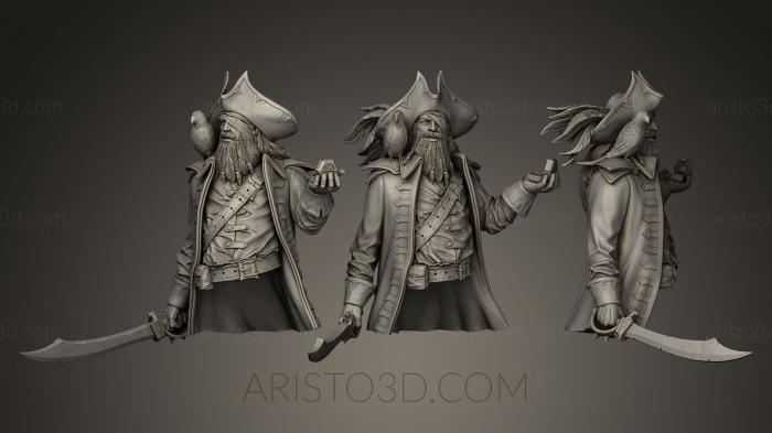 Busts of heroes and monsters (BUSTH_0220) 3D model for CNC machine